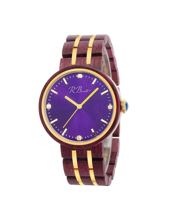 Indigo - Wooden Watch - R. Burnett Brand
