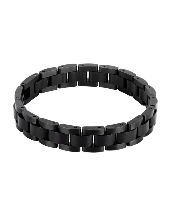 Black + Ebony Wood Bracelet